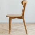 thumbnail image 3 of Dining Chairs, Wooden Chair, Dining Table Chair, Natural Oak Wood Dirt-Free Wood Chair, Table Chairs for Dining Room Living Room,  Living Room Chairs, Oak, 3 of 7