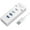 White, variant on USB HUB 3.0 One to Four Port Multi Speed Hub Computer USB Splicer Expansion 4-Port USB Expander