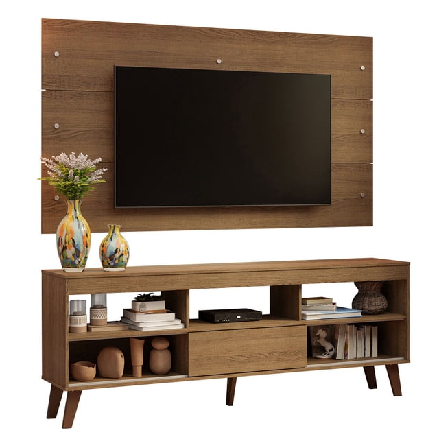 Mueble Mesa Para Tv Rack Madesa Detroit y Panel Hasta 65 MM1