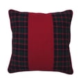 thumbnail image 1 of Vickerman QTX17155 18 x 18 Po. Highlands Collection Coussin Rouge & Vert, 1 of 1