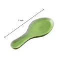 thumbnail image 2 of Gourmet Art Melamine Spoon Rest/Spoon Holder (Crackle, Green), 2 of 2