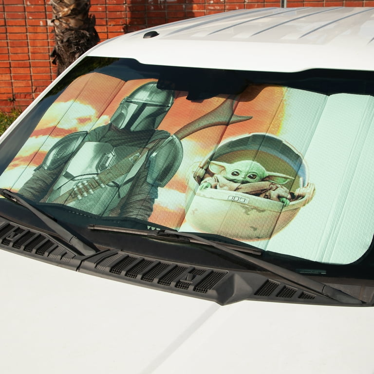 Baby Yoda - Mandalorian Sunshade Star Wars Car Accessories