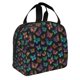 thumbnail image 2 of Fotbe Multicolored Butterflies Bolsa Térmica con Estampado y Forro de Aluminio Grueso Bolsa de Almuerzo con Bolsillo Frontal para Hombres y Mujeres, Ideal para Trabajo, Escuela, 2 of 8