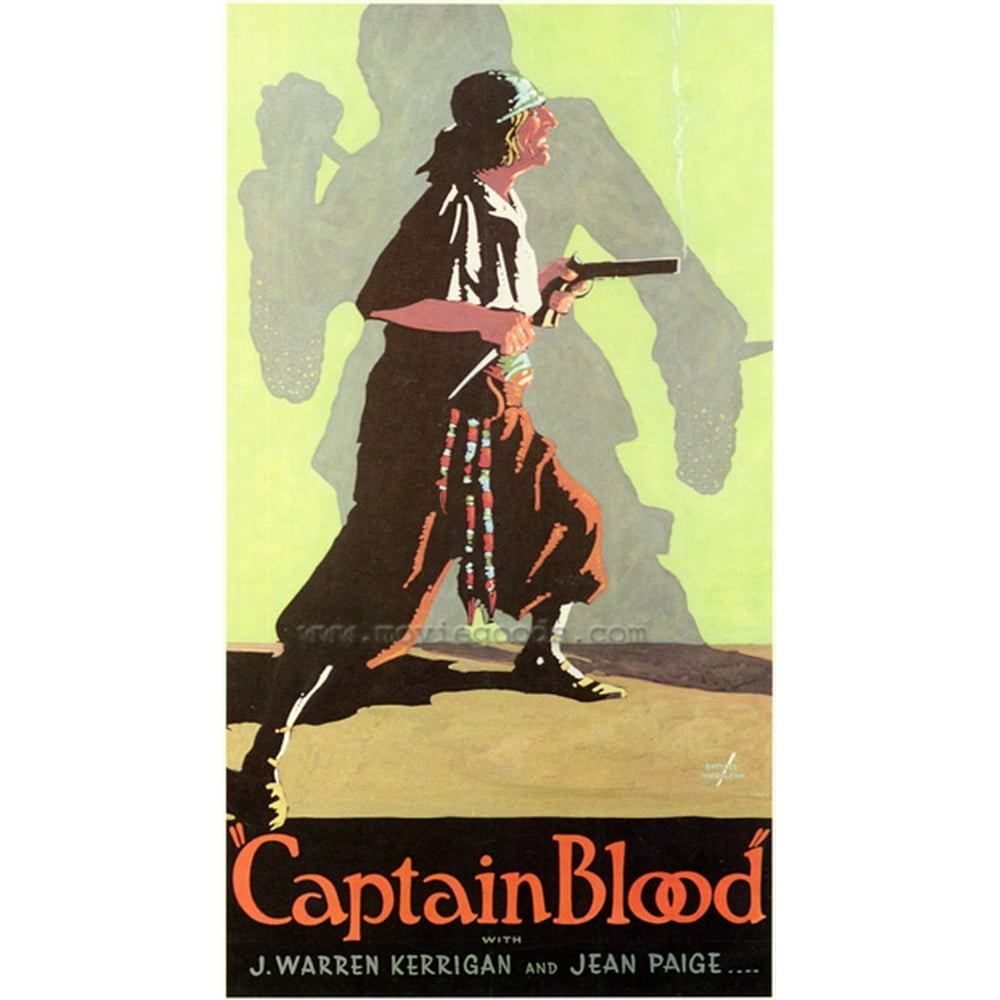 Captain Blood POSTER (27x40) (1924) - Walmart.com - Walmart.com