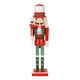 thumbnail image 3 of Adorno navideño de cascanueces, decoración de mesa, figura, estatua, cascanueces de madera A, 3 of 9