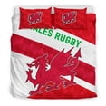 thumbnail image 4 of Juego de cama Wales Rugby Sporty Style, 4 of 6