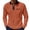 #0283-Orange, variant on Betivan Men's Golf Shirts Long Sleeves Zipper Quick Dry Solid Tops Compression Shirt for Men Breathable Sports Fitness Golfing