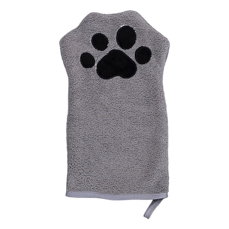 Lunxisen 3 Pcs Pet Towels Gloves Absorbent Cleaning For Dogs And Cats Bath Towels Pet Supplies