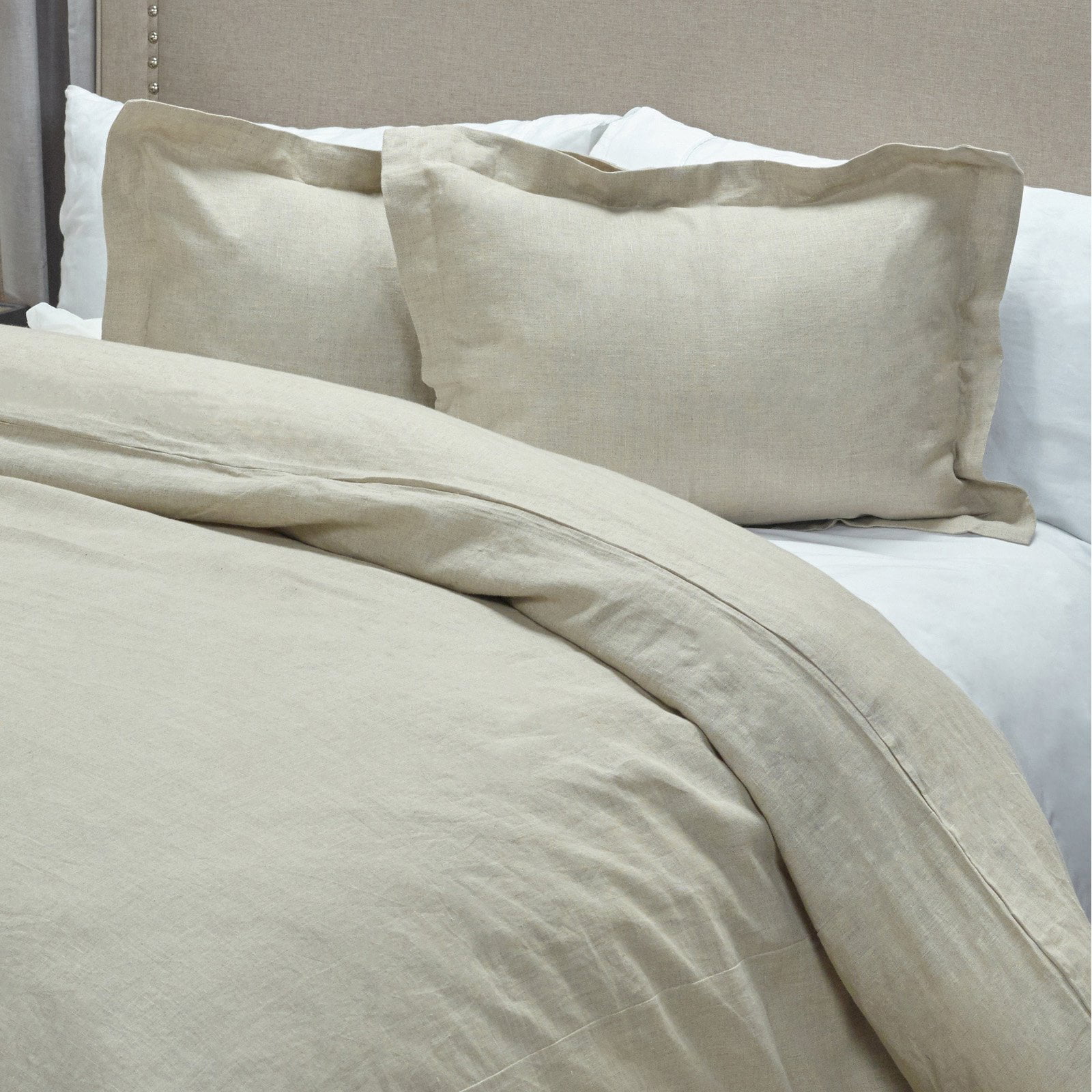 Rizzy Home  Covington Khaki Duvet Cover King