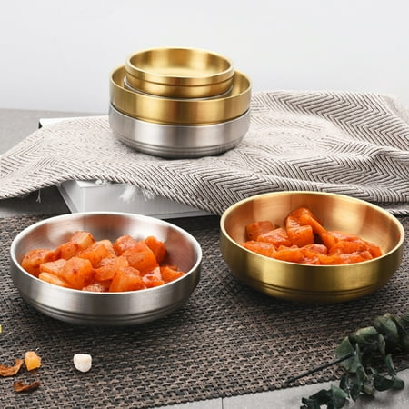 

SUZY Stainless Steel Seasoning Dish Plate Sauce Ketch Rice Container Kitchen Utensils
