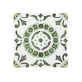 thumbnail image 1 of Achim RTXTV60220 Rétro 12 x 12 Po Carreau de Plancher en Vinyle Autocollant - Médaillon Vert - 20 Carreaux et 20 Pi2, 1 of 5