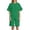 Green, variant on Womens Short Sets Two Piece Outfits Sets Short Sleeve Tops Shorts Summer Dresses Womens Sets