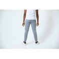 thumbnail image 5 of RiverBlue Men's Steel Grey Fleece Jogger Sweatpants with Zipper Pockets, Elastic Hemmed Cuff Bottoms and Rope Cord Drawstring,, 5 of 8