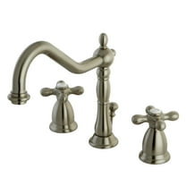 Kingston Brass KS1998AX 8 in. Widespread Bathroom Faucet, Brushed Nickel