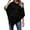 Black, variant on Aayomet Women's Cardigans FurBall Fringe Shawl Sweater Fashion Knit Jacket (Khaki, M)