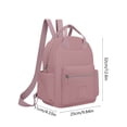 thumbnail image 3 of weibbin Backpack Casual Daypack Travel Backpack Hand Carry Large Capacity for Commuting Travel 12.6x9.84x4.33in, 3 of 6