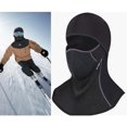 thumbnail image 4 of ejercicio libre Cálido Poliéster Mascaril Cuello de invierno, Pasamontañas de vellón de esquí Negro DYNWAVEMX Máscaras faciales completas de ciclismo, 4 of 8