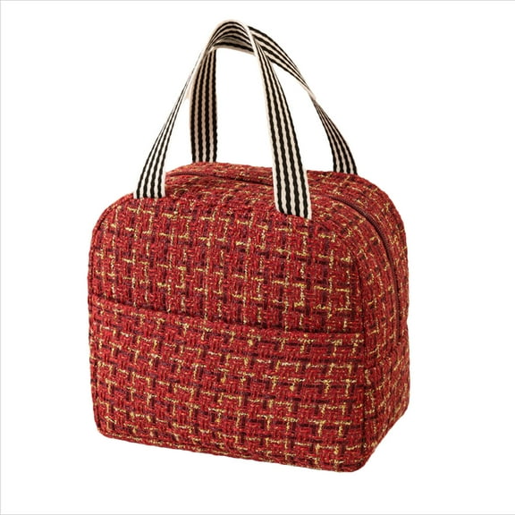 Bdday Storage Bags Portable Lunch Box Bag for Students Office Workers Daily Meals Portable Lunch Bag Aesthetic Lunch Bag