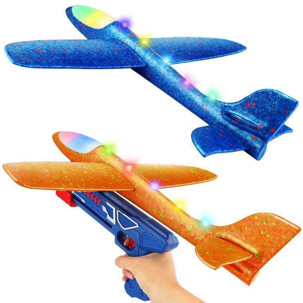 Large toy airplane on sale plastic