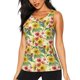 thumbnail image 1 of Balery Sunflower Cornflower Poppy Camiseta sin mangas estampada ligera para mujer, tops de entrenamiento sin mangas, camisetas de yoga transpirables de secado rápido.-X-Large, 1 of 7