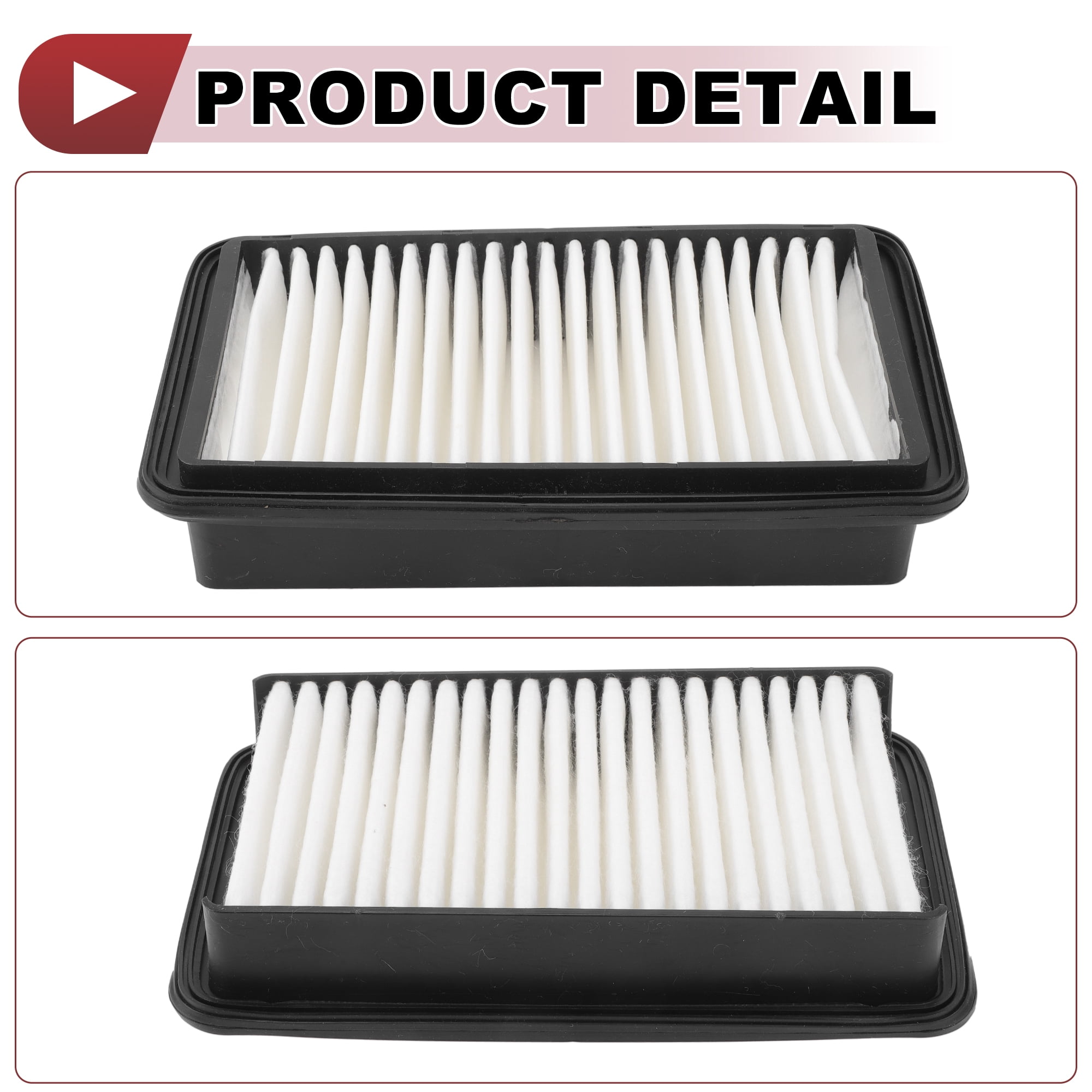 Unique Bargains Engine Air Filter Element No.1378077A00 for Suzuki Carry Every Jimny DA32T