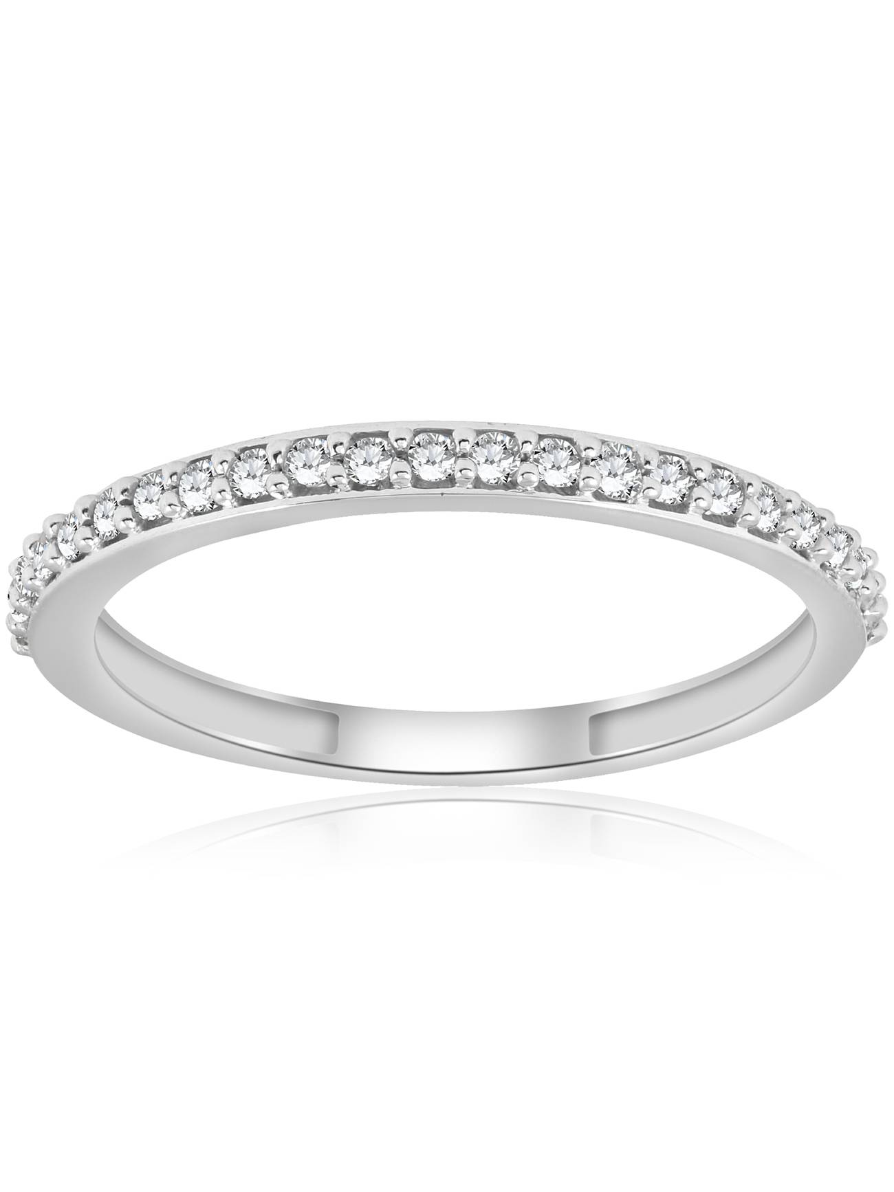 1/8 Ct Stackable Womens Delicate Dainty Diamond Wedding Ring White Gold  Fine Rings Fashion Suneducationgroup.com 1/8 Ct Stackable Womens Delicate Dainty Diamond Wedding Ring White Gold  Fine Rings Fashion Suneducationgroup.com