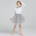 thumbnail image 2 of EnJoCho Baby Girls Soft Tutu Skirt toddler Kids Solid Party Carnival Girl Mesh Tulle Princess Skirt Little & Big Children Summer Fashion Party Dresses 6-10 Years, 2 of 4