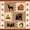 Tan Cream Maroon, variant on Castle Fairy Animal Bear Deer Queen Comforter Set 3 Pieces,Rutic Jungle Wildlife Comforter Sets Queen,Tan Cream Maroon,Black Reversible,1 Comforter and 2 Pillowcases
