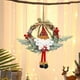 thumbnail image 5 of Navidad Flor Wreath Puerta Colgar Rattan, Wreath Decoración Estatua, Estilo Festivo, Bow Red Fruit, Handmade Imitación, Festivo Hogar, Navidad Hogar, Exterior Interior, Rattan Material, For Living, 5 of 8