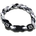 thumbnail image 1 of Sport Ropes Triple Titanium Bracelet (Gray/Black/White, 8"), 1 of 4