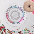 thumbnail image 4 of 1 Set Round Kumihimo Disk Bracelet Weave Knitting Plate with Positioning Pin, 4 of 5