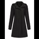 thumbnail image 3 of Chaqueta Impermeable para Mujer con Capucha, Abrigo Impermeable para Mujer, Cortavientos Negro M, 3 of 8