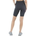 thumbnail image 2 of ID Ideology Womens Compression High Rise 10 Bike Shorts Deep Charcoal XS, 2 of 2
