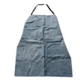 thumbnail image 1 of Delantal de soldadura de cuero con correas trabajo ropa azul Baoblaze Delantal de soldadura, 1 of 8