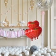 thumbnail image 2 of Uxcell Foil Strawberry Print Balloon Wedding Celebration Decors 13 Inch 4pcs, 2 of 7