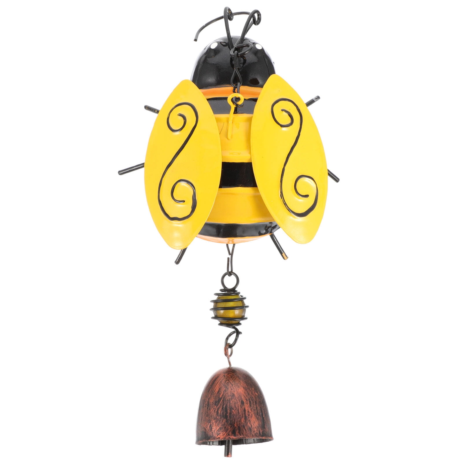 Wind Chime Bell Garden Chimes Hanging Iron Outdoor Insect Mobile