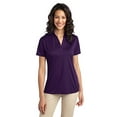 thumbnail image 2 of Port Authority Polo pour Femmes Silk Touch Performance TTG Violet Vif, 2 of 4