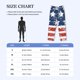 thumbnail image 4 of Fotbe USA Colors Stripes1 Pantalones de Pijama para Hombre, Pantalones de Dormir, Pantalones de Casa con Cintura Ajustable y Bolsillos-X-Large, 4 of 6