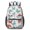 Butterfly and Leaf, variant on Butterfly and Monarch Orange Pattern 17" School Backpacks for Teens,Waterproof Oxford Fabric,S-Shape Padded Straps for School,Travel,Hiking,Camping