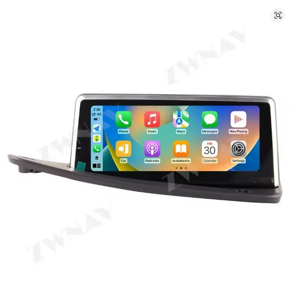 ZWNAV 9.66 inch car radio for Volvo S80 2006-2010 Android 13 CarPlay GPS Navigation Multimedia Player Head Unit