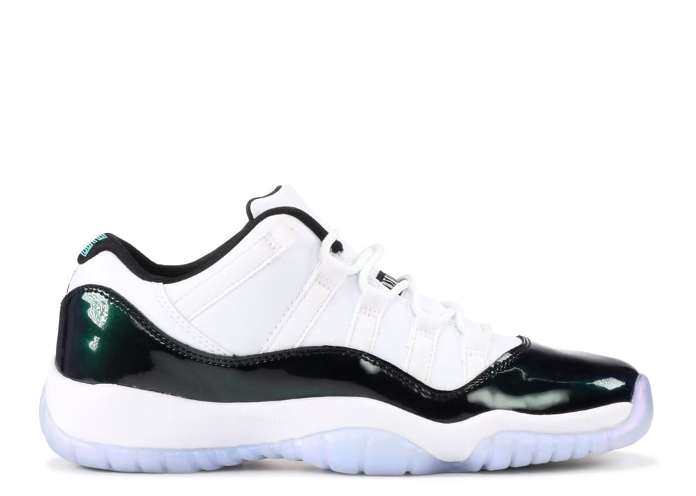jordan 11 emerald low