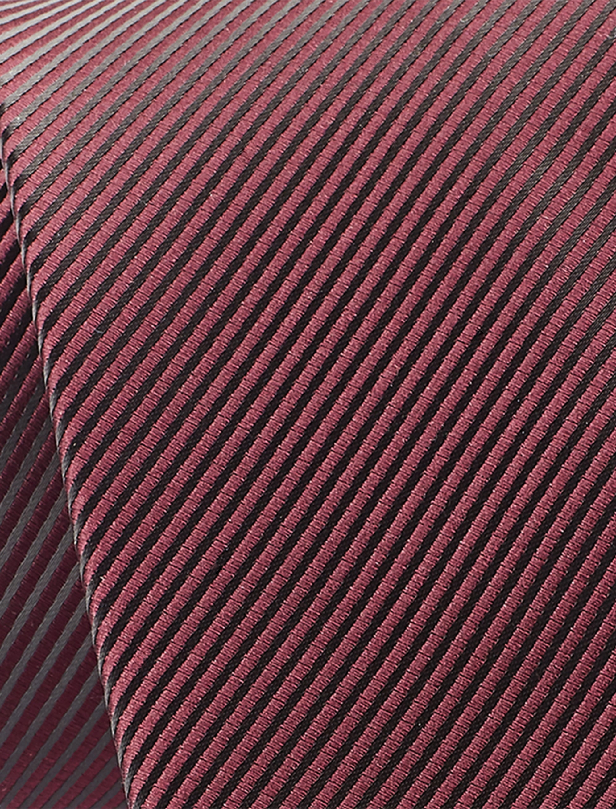 Synrgy by DXL Men's Big and Tall Textured Solid Tie Burgundy XL