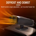 thumbnail image 6 of YZEGDCH Portable Electric Heaters for Indoor Use Clearance,Car Heater 12V Heating Auto Windshield Fan,Overheat Protection,Fast Heating,Quiet Safe Heater for Bedroom Living Room, 6 of 9