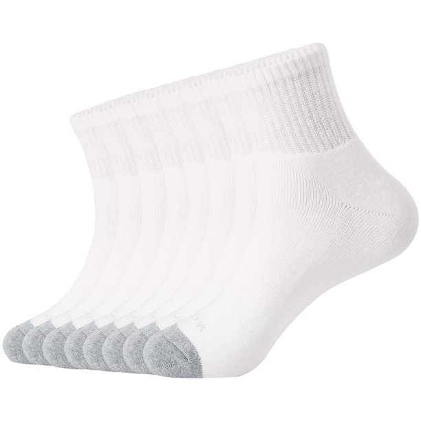 Wander Group Men's Athletic Ankle Socks 8 Pairs Thick Cushion Running