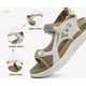 thumbnail image 5 of Sandalias para caminar KuaiLu para mujer, ortopédicas, con soporte para el arco, color beige 8.5, 5 of 9