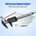 thumbnail image 4 of Calibrador digital, calibrador digital con calibrador digital extra eléctrico Calibrador a vernier Fiabilidad excepcional, 4 of 8