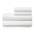 thumbnail image 4 of Hotel Style 500 Thread Count Tri-Blend with Lyocell Bed Sheet Set, Queen, Arctic White, 4 of 9