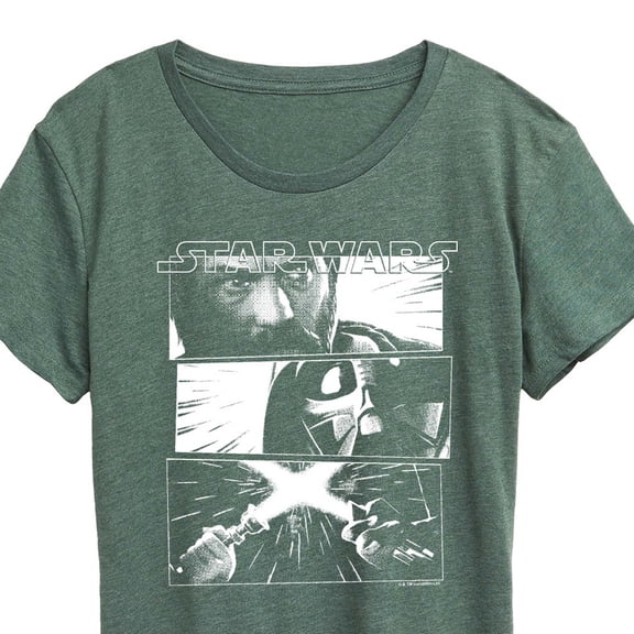 Star Wars - Obi Vader - Women's Short Sleeve Graphic T-Shirt