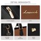 thumbnail image 5 of Bolso de hombro con monedero LOVEVOOK, piel sintética, color negro, 5 of 8
