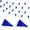 Blue and White, variant on 100 Feet 60 Pcs Green and White Pennant Banner Flags String Hanging Triangle DIY Flags, Bunting Streamers Decorations for Grand Opening, Birthday, Wedding, Party Celebration (Green and White)